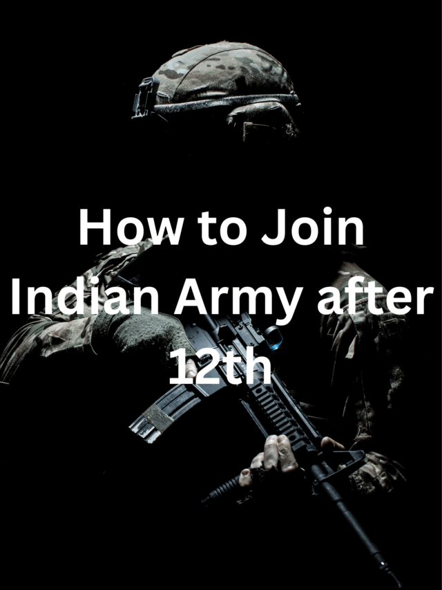 How to join Indian Army